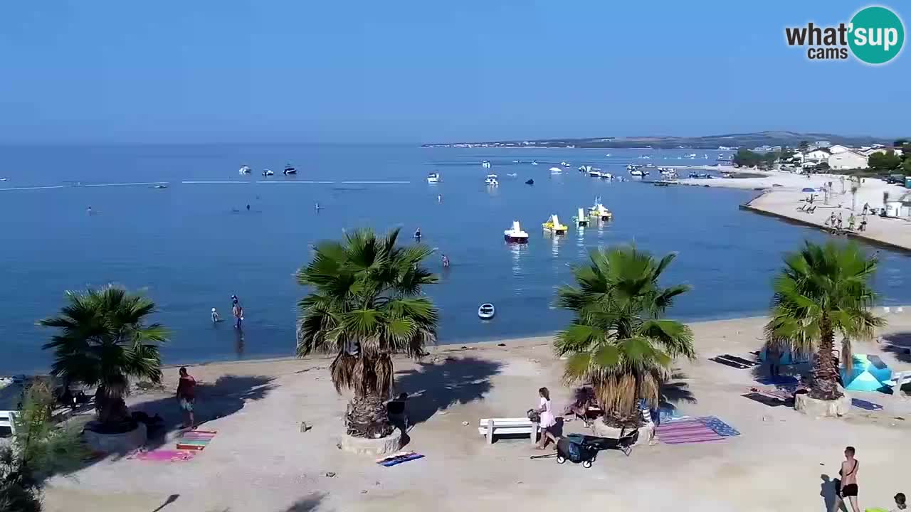Live cam Vir – Plage