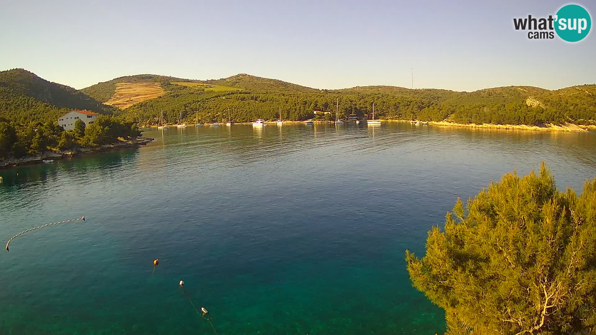 Live cam Hvar Vira plage | Île de Hvar | Dalmatie