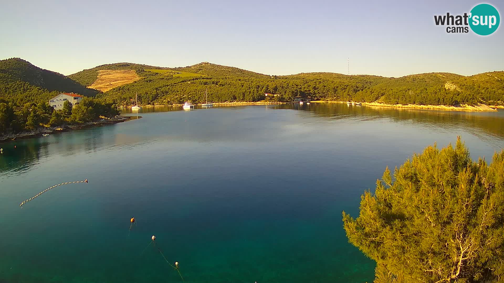 Live cam Hvar Vira plage | Île de Hvar | Dalmatie