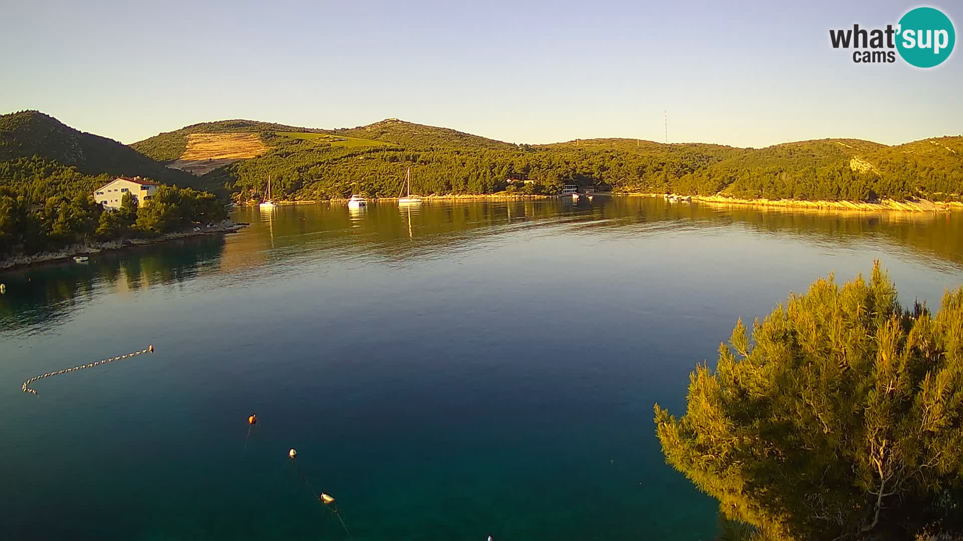Live cam Hvar Vira plage | Île de Hvar | Dalmatie