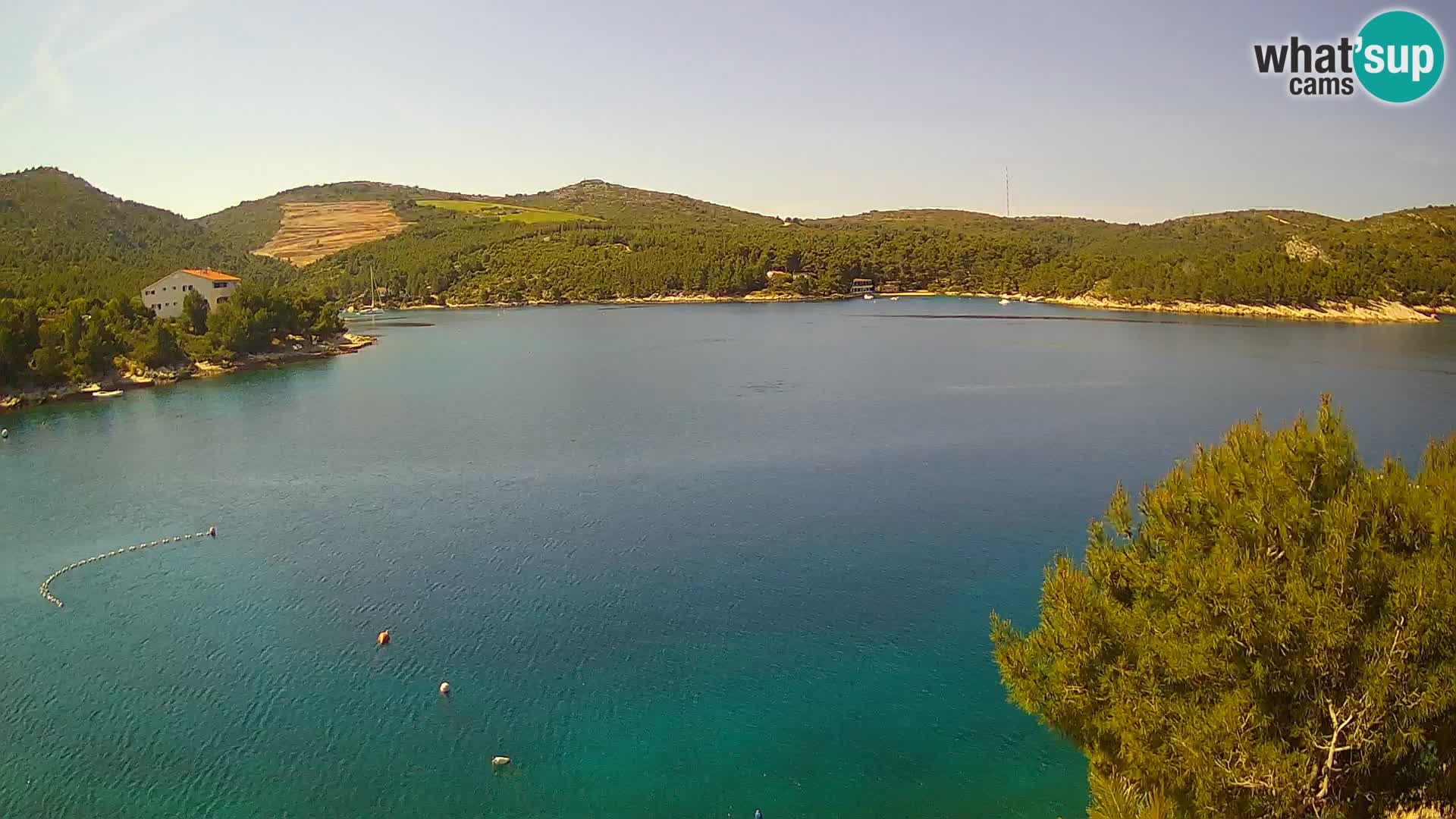 Live cam Hvar Vira plage | Île de Hvar | Dalmatie