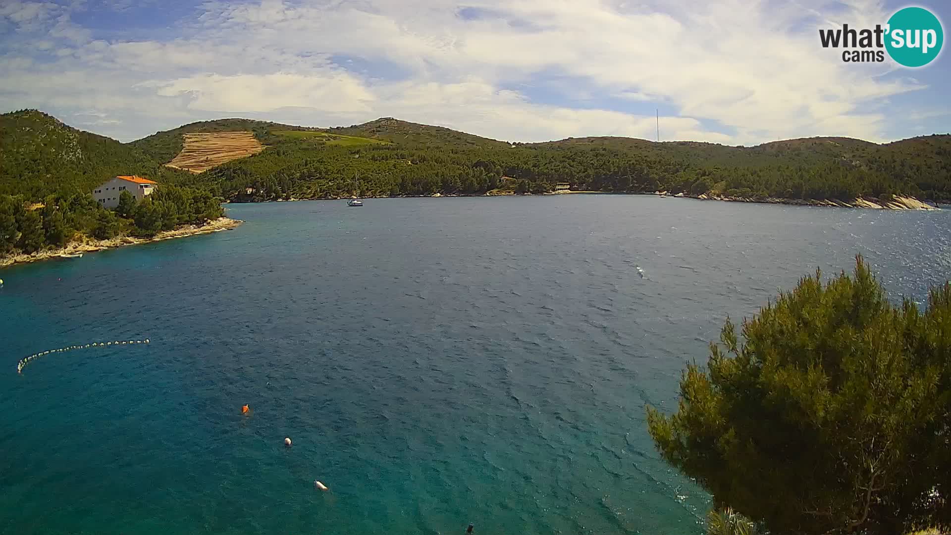 Live cam Hvar Vira plage | Île de Hvar | Dalmatie