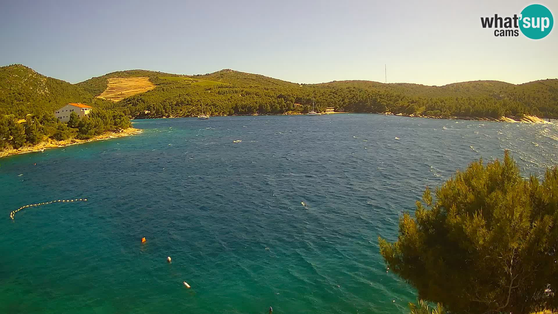 Live cam Hvar Vira plage | Île de Hvar | Dalmatie