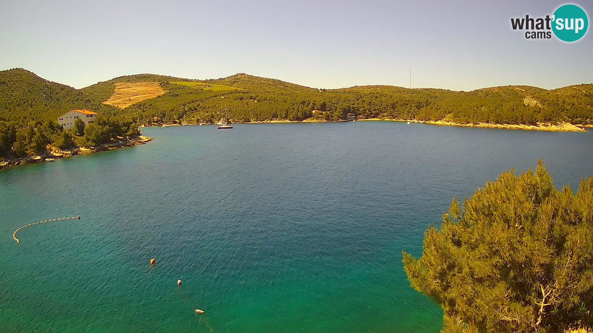Live cam Hvar Vira plage | Île de Hvar | Dalmatie