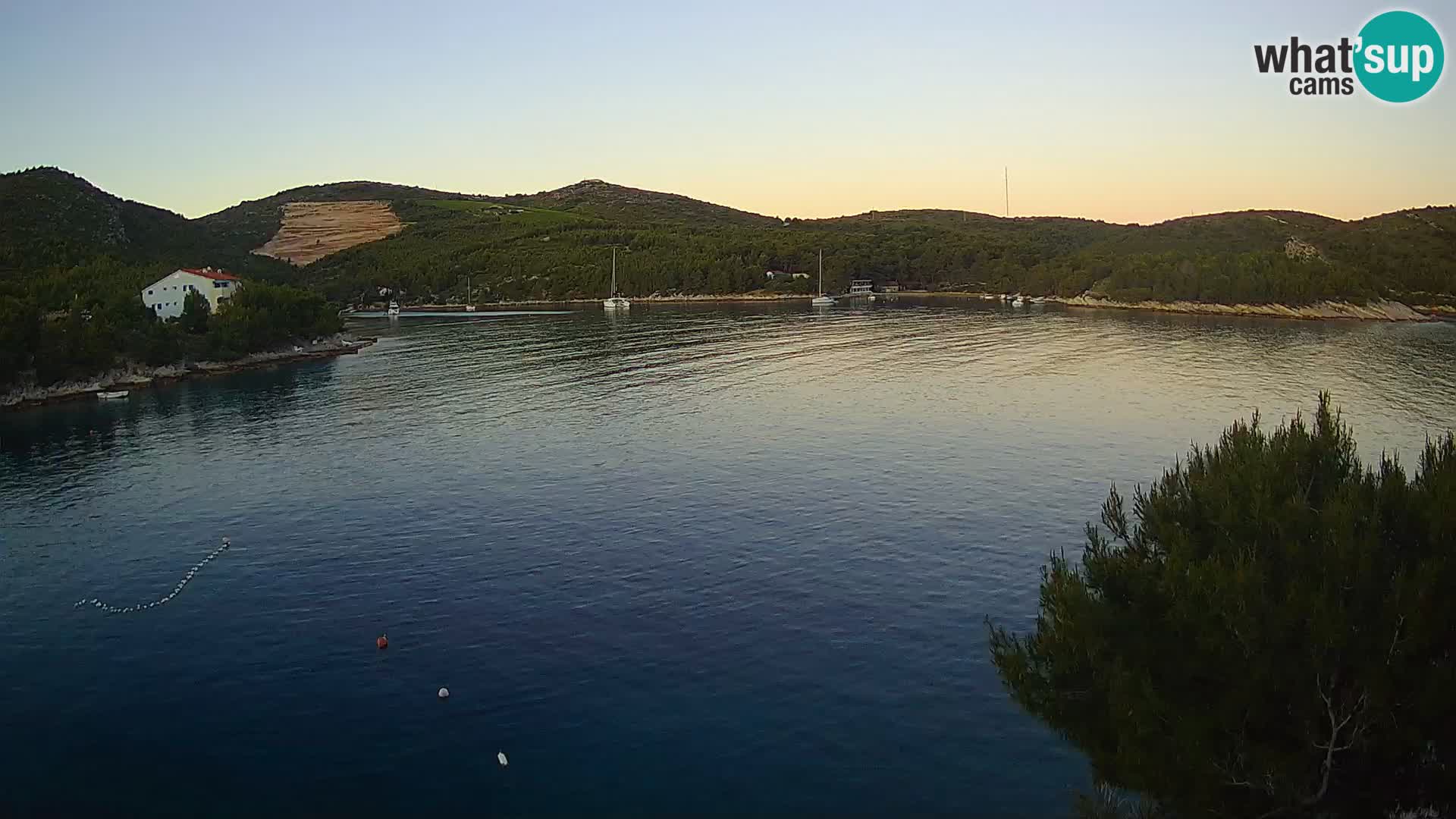 Live cam Hvar Vira plage | Île de Hvar | Dalmatie