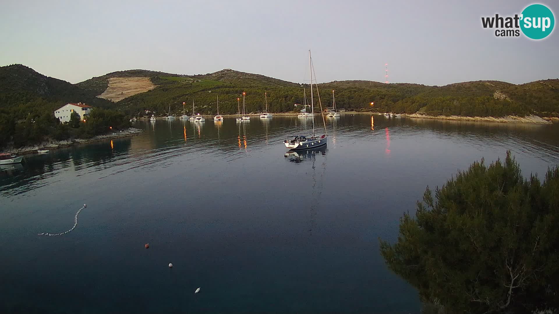 Live cam Hvar Vira plage | Île de Hvar | Dalmatie