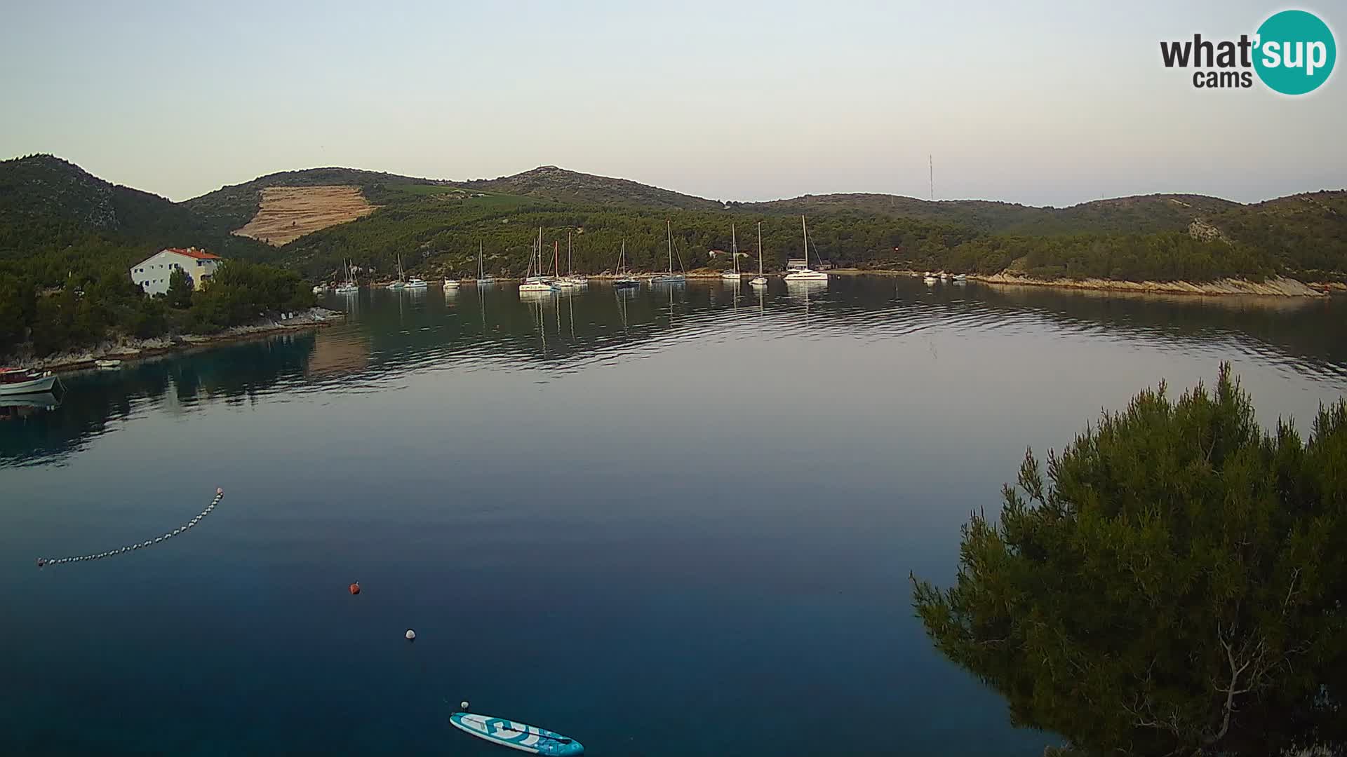 Live cam Hvar Vira plage | Île de Hvar | Dalmatie