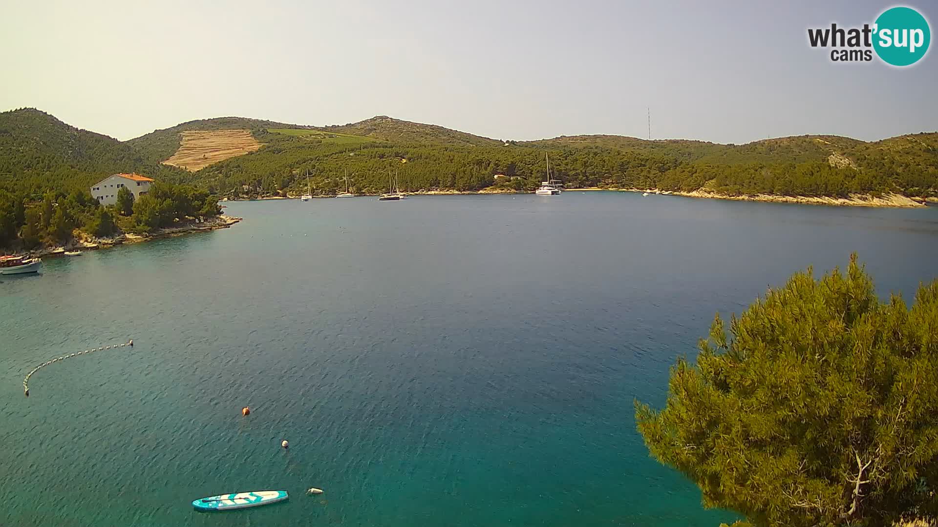 Live cam Hvar Vira plage | Île de Hvar | Dalmatie