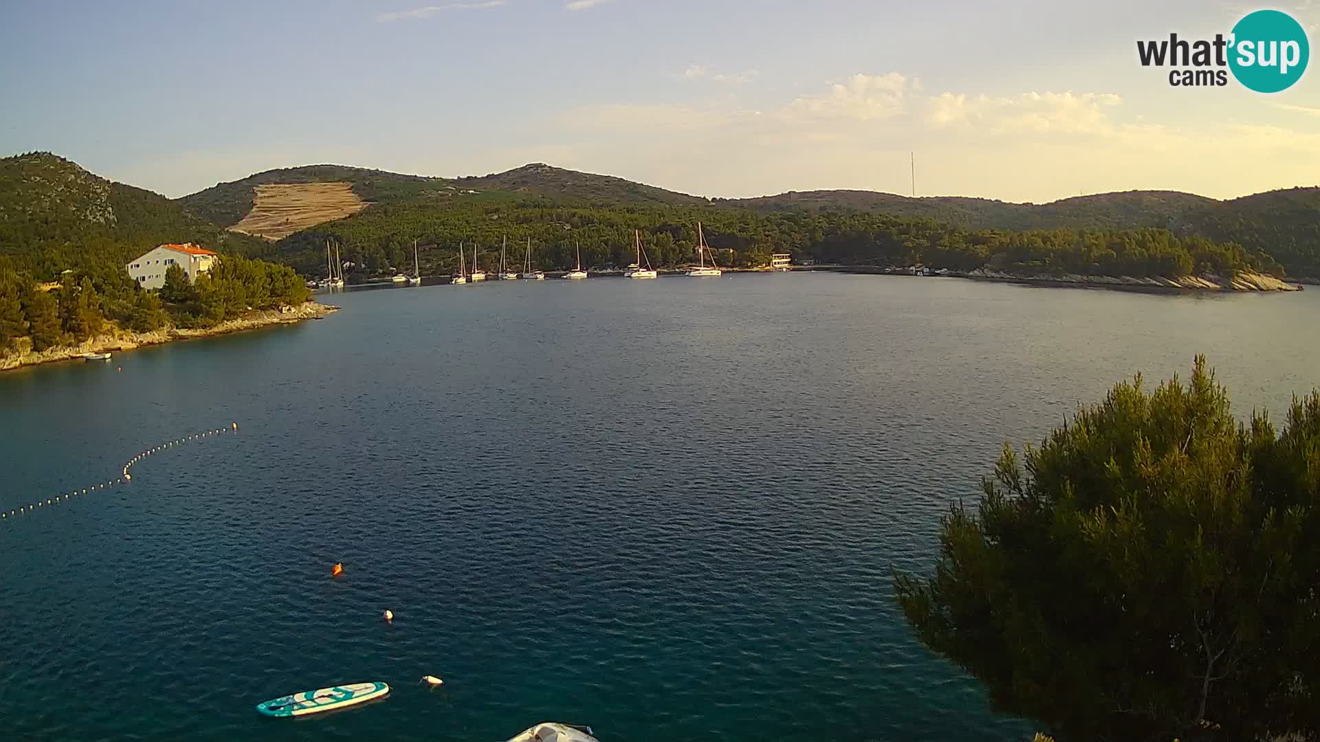 Live cam Hvar Vira plage | Île de Hvar | Dalmatie