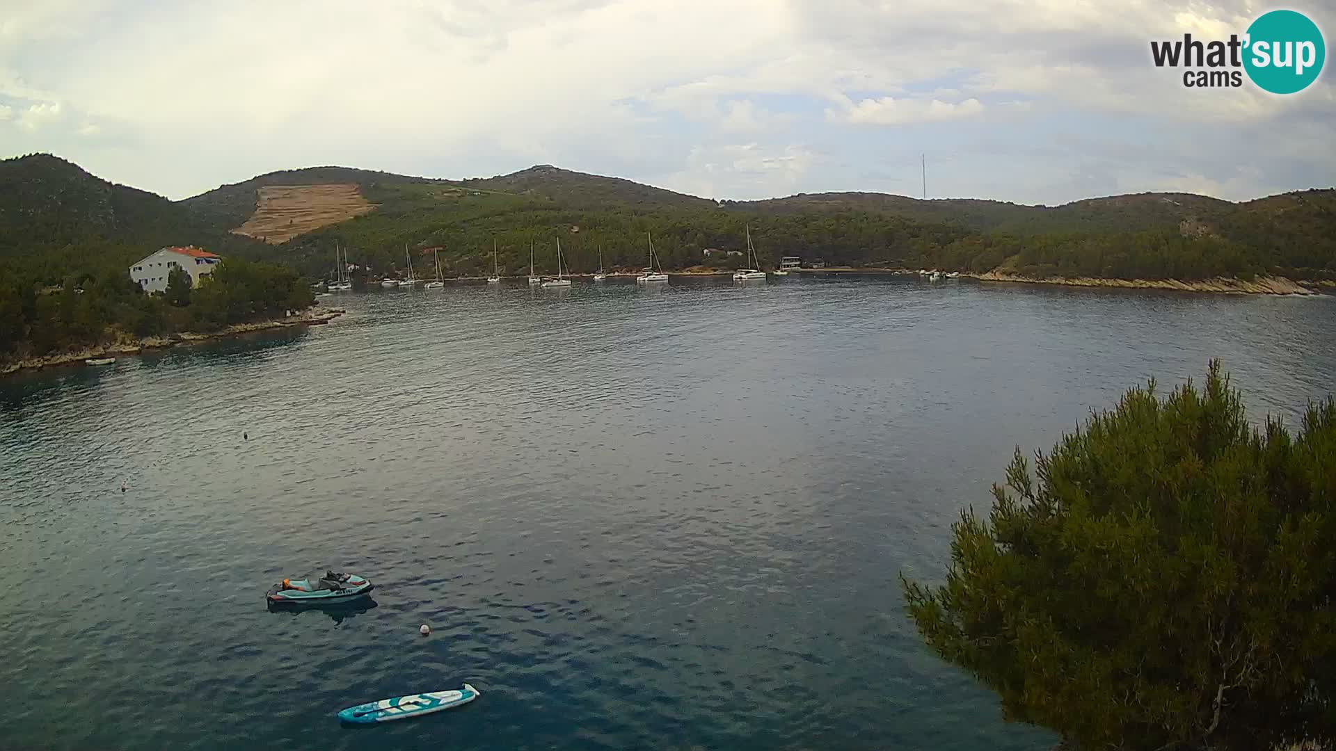 Live cam Hvar Vira plage | Île de Hvar | Dalmatie