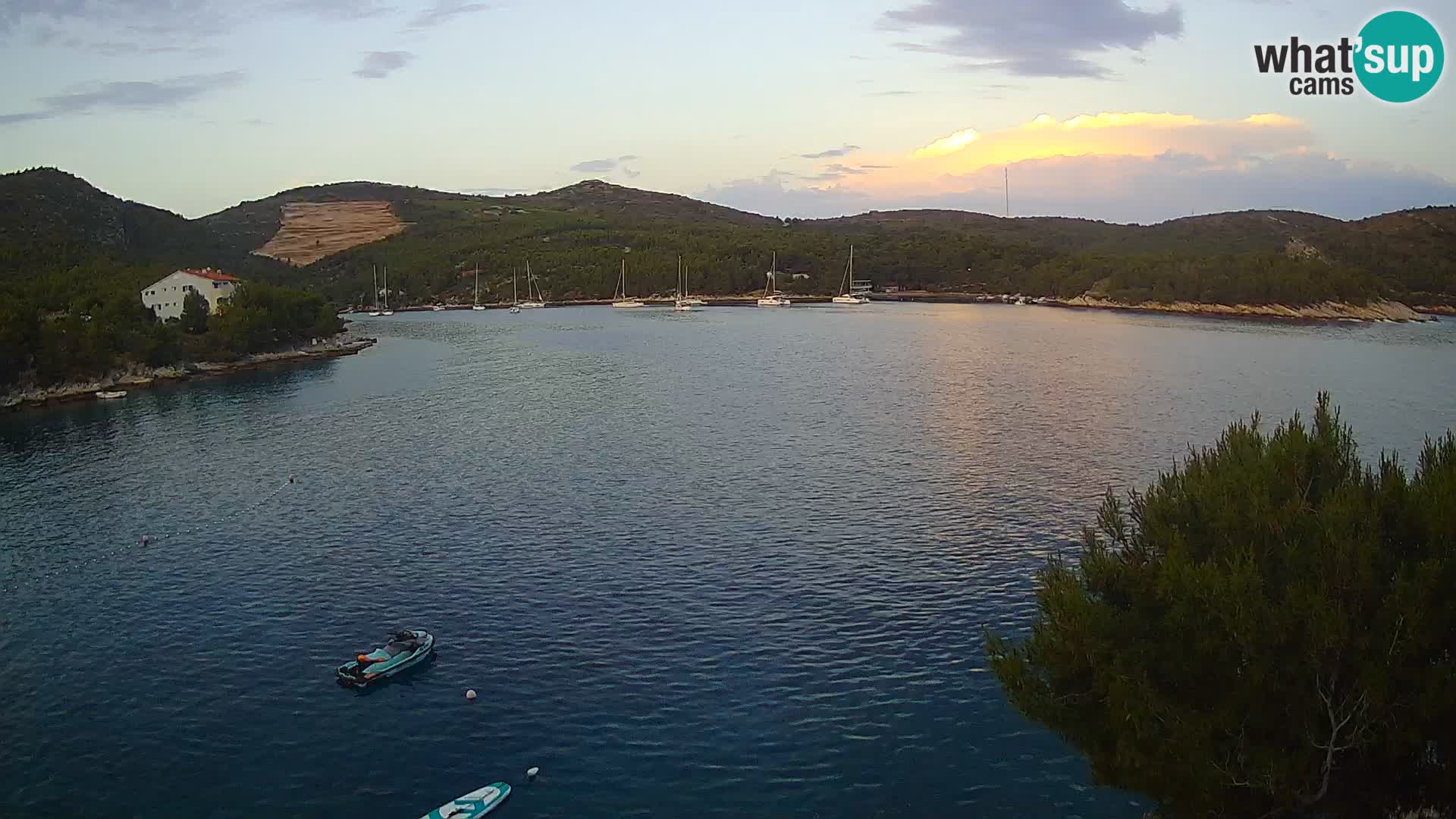 Live cam Hvar Vira plage | Île de Hvar | Dalmatie