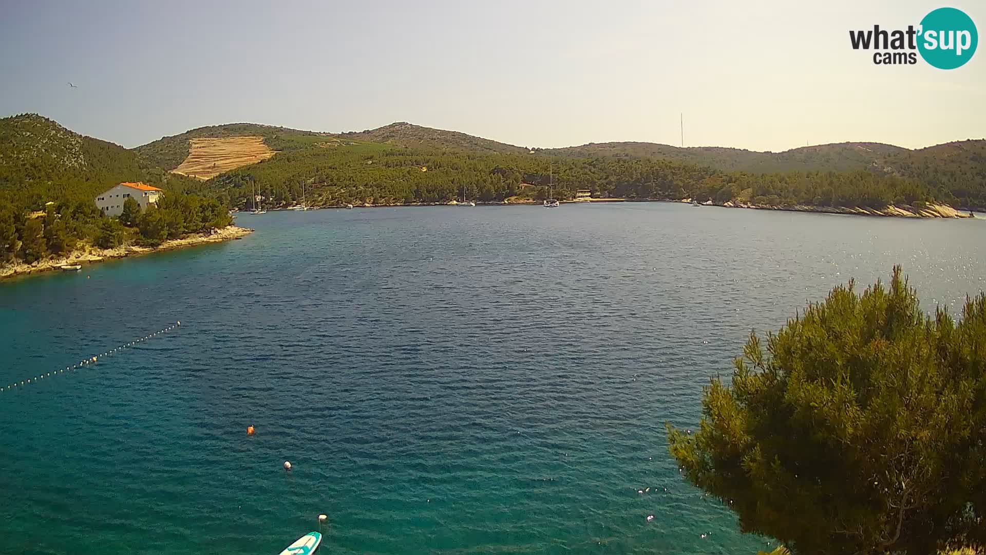 Live cam Hvar Vira plage | Île de Hvar | Dalmatie