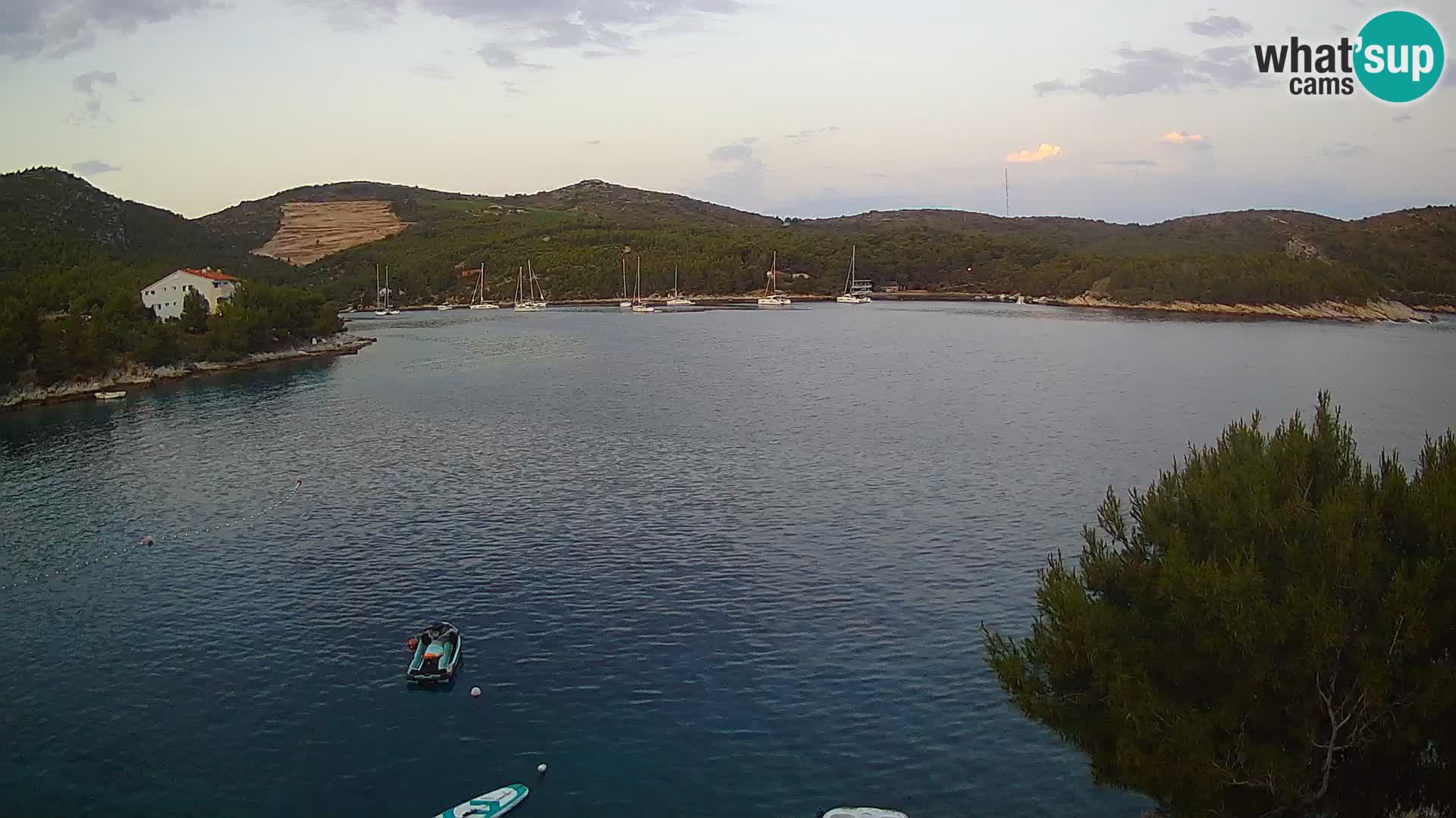 Live cam Hvar Vira plage | Île de Hvar | Dalmatie