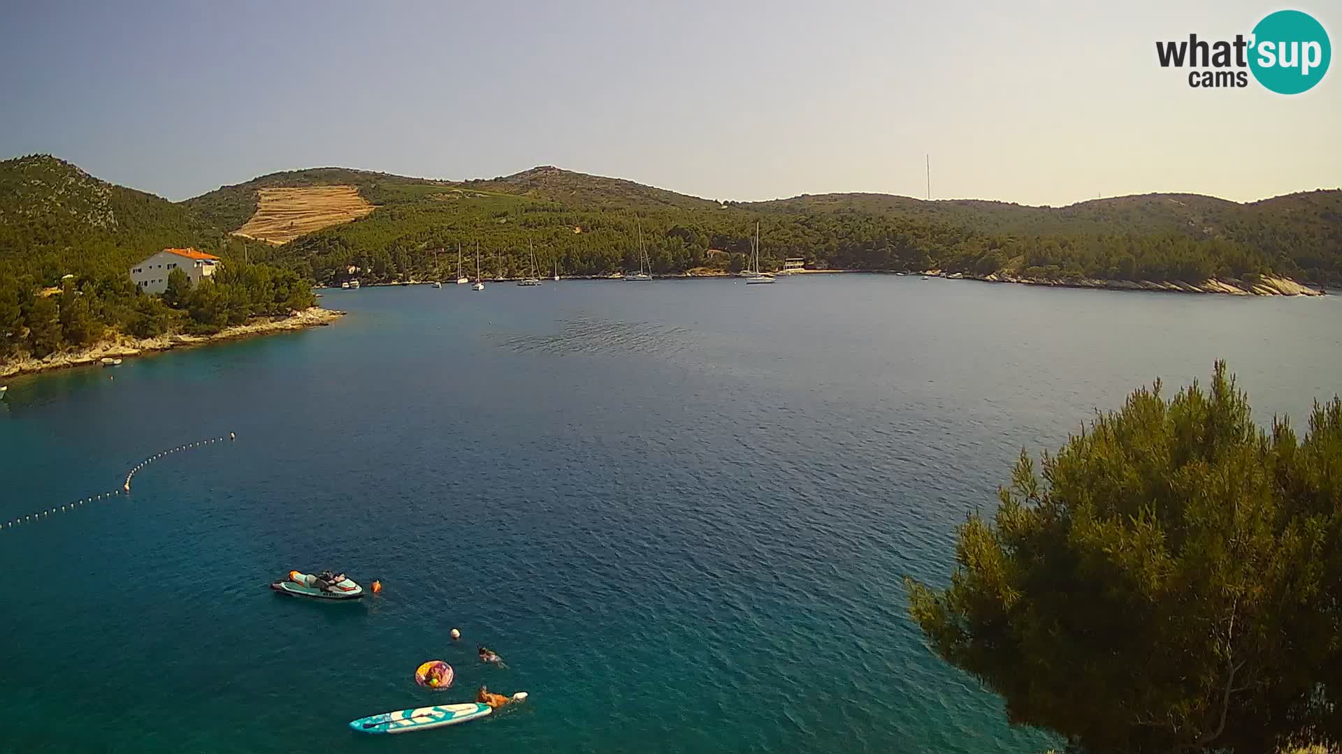 Live cam Hvar Vira plage | Île de Hvar | Dalmatie