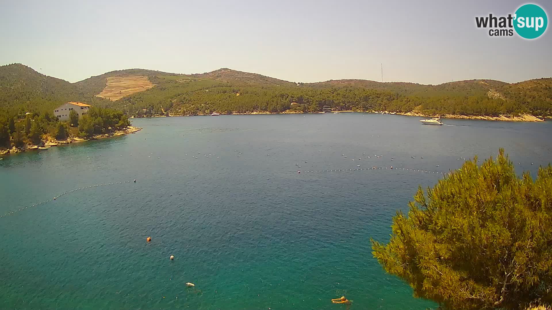Live cam Hvar Vira plage | Île de Hvar | Dalmatie