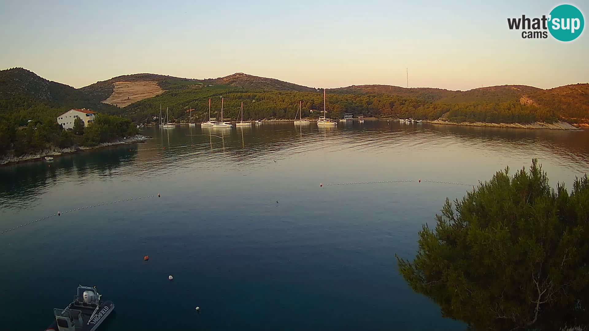 Live cam Hvar Vira plage | Île de Hvar | Dalmatie