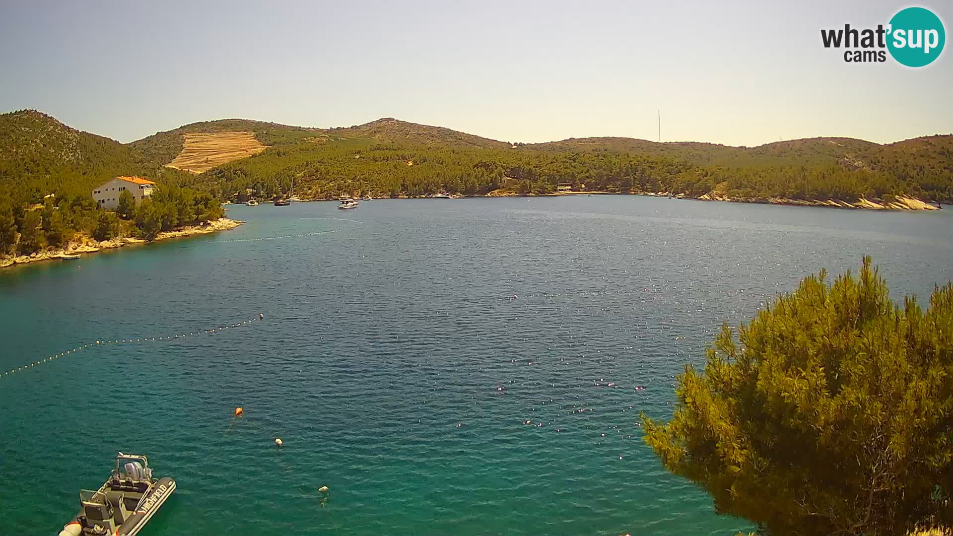 Live cam Hvar Vira plage | Île de Hvar | Dalmatie