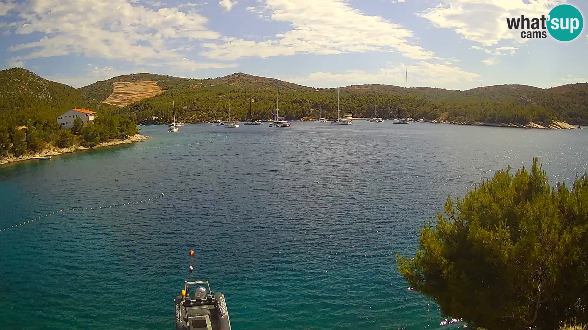 Live cam Hvar Vira plage | Île de Hvar | Dalmatie
