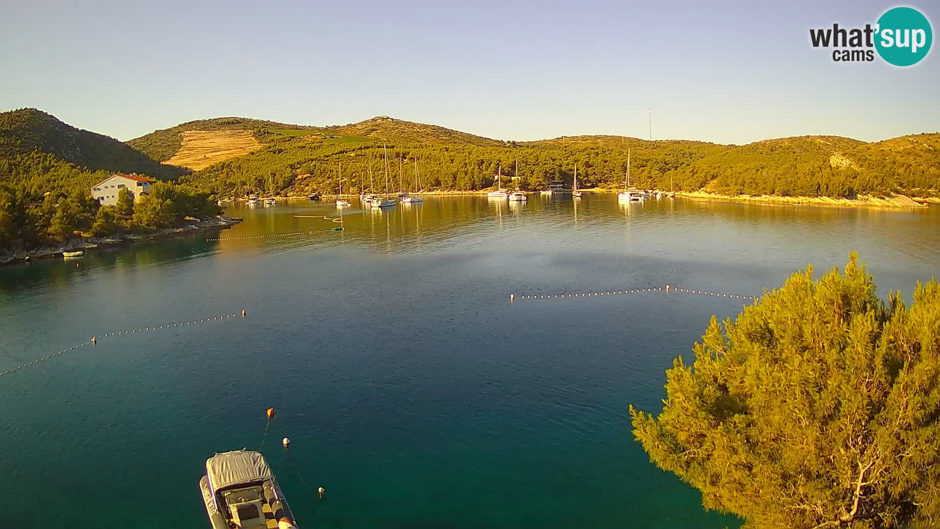 Live cam Hvar Vira plage | Île de Hvar | Dalmatie