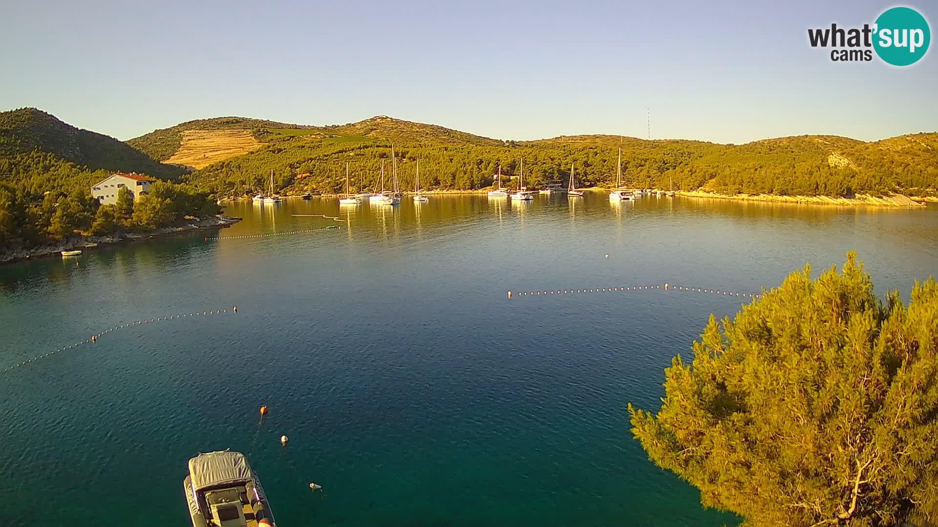 Live cam Hvar Vira plage | Île de Hvar | Dalmatie