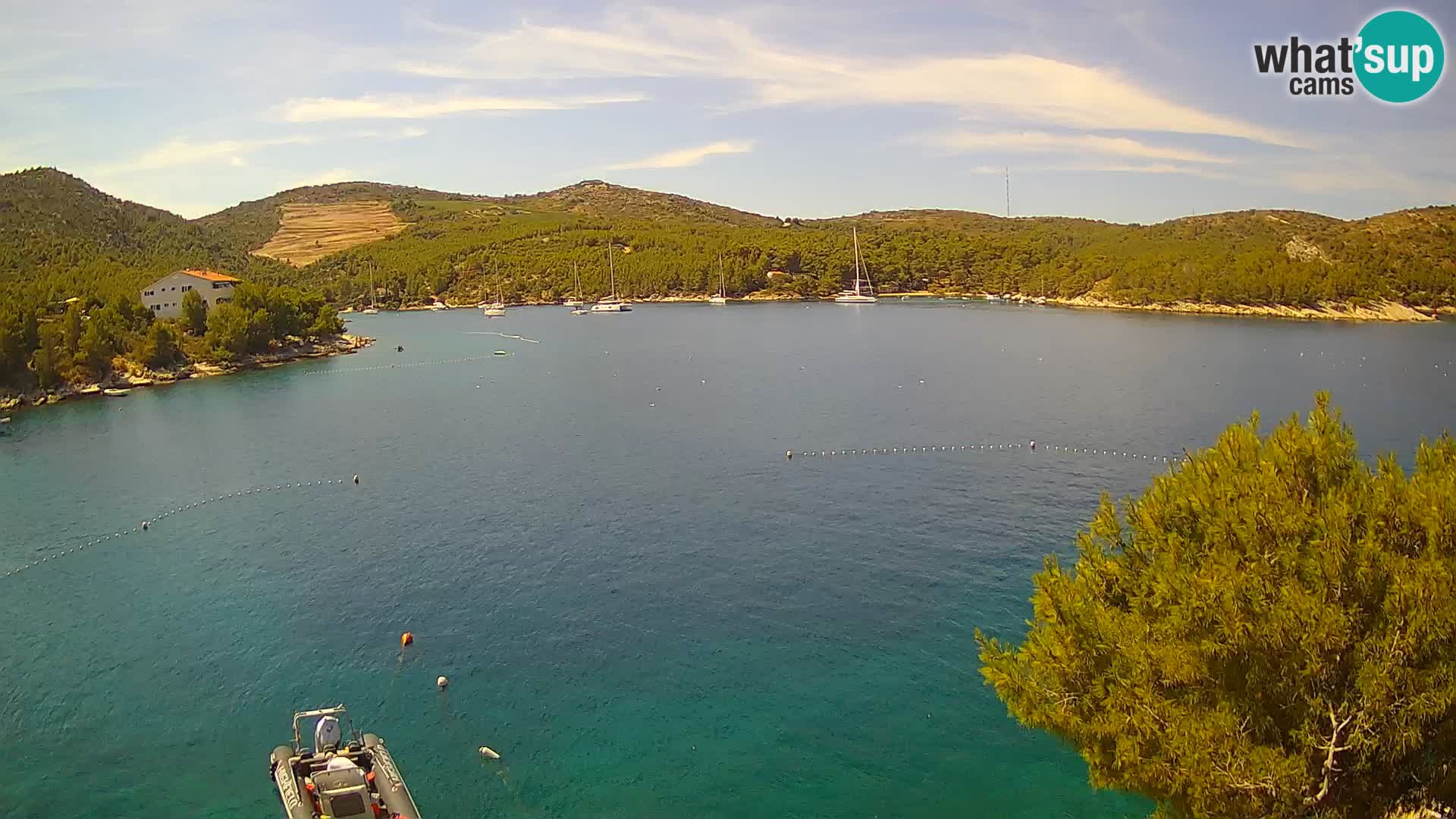 Kamera Hvar Vira plaža | Otok Hvar | Dalmacija