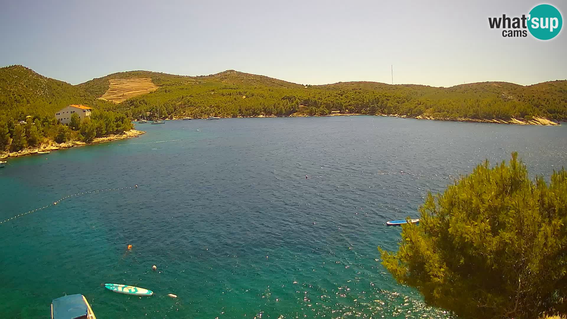 Web kamera Hvar Vira plaža | otok Hvar | Dalmacija