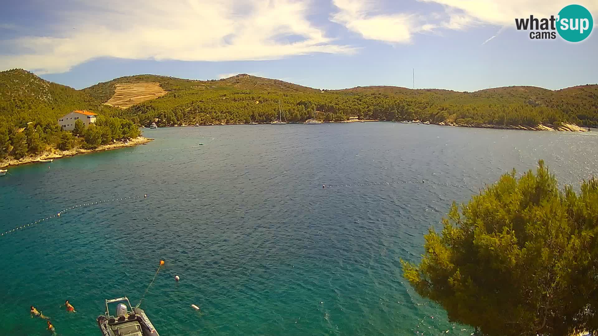Live cam Hvar Vira plage | Île de Hvar | Dalmatie