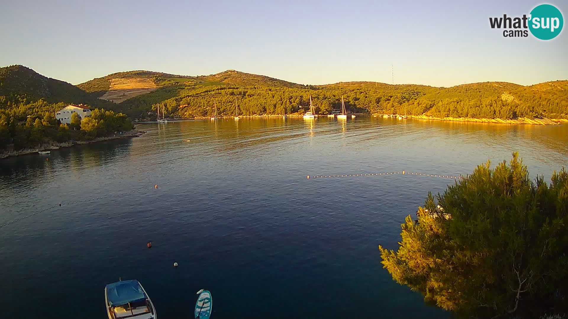 Live cam Hvar Vira plage | Île de Hvar | Dalmatie