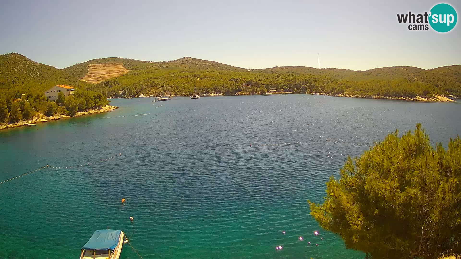 Live cam Hvar Vira plage | Île de Hvar | Dalmatie