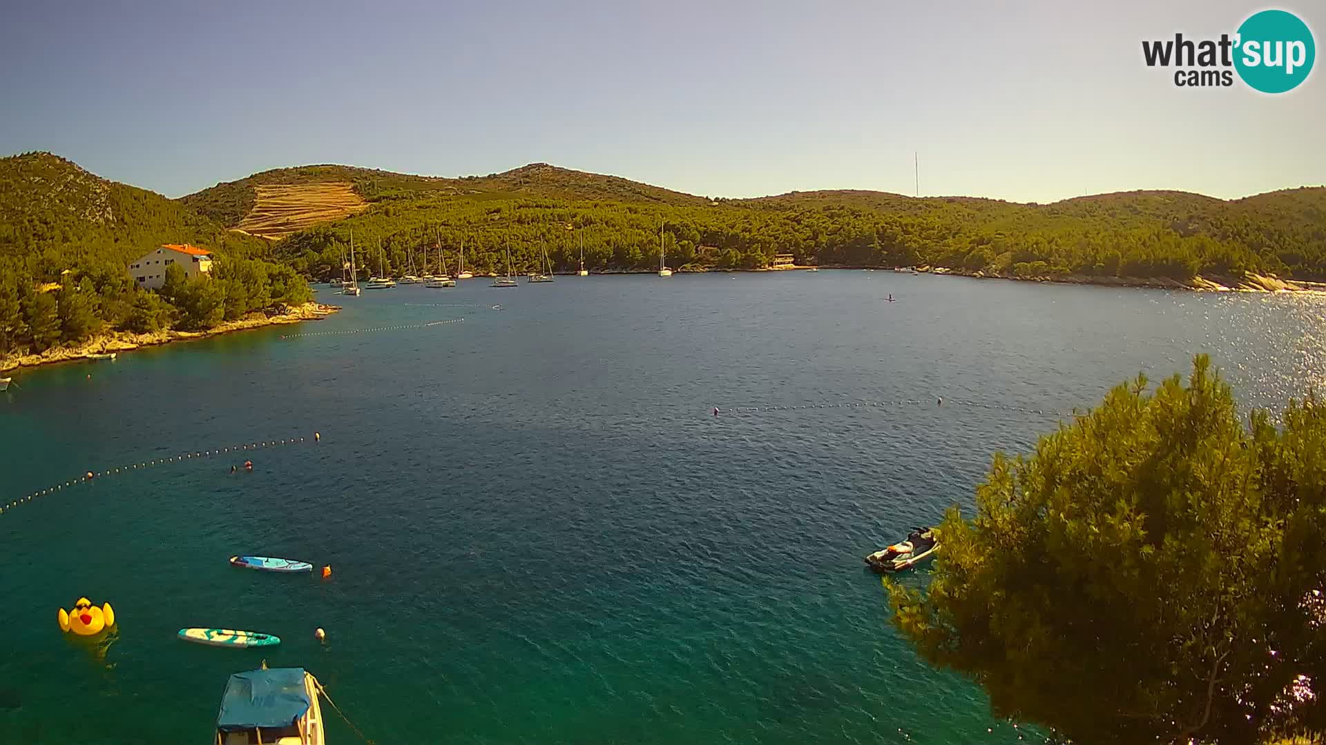 Live cam Hvar Vira plage | Île de Hvar | Dalmatie