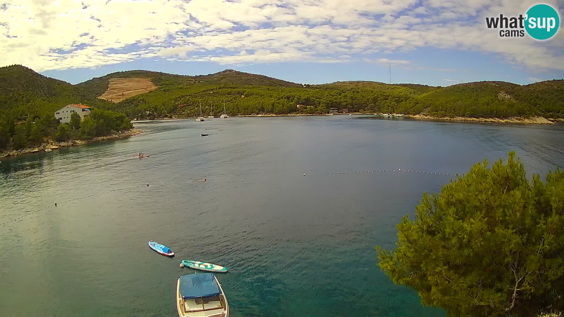 Live cam Hvar Vira plage | Île de Hvar | Dalmatie