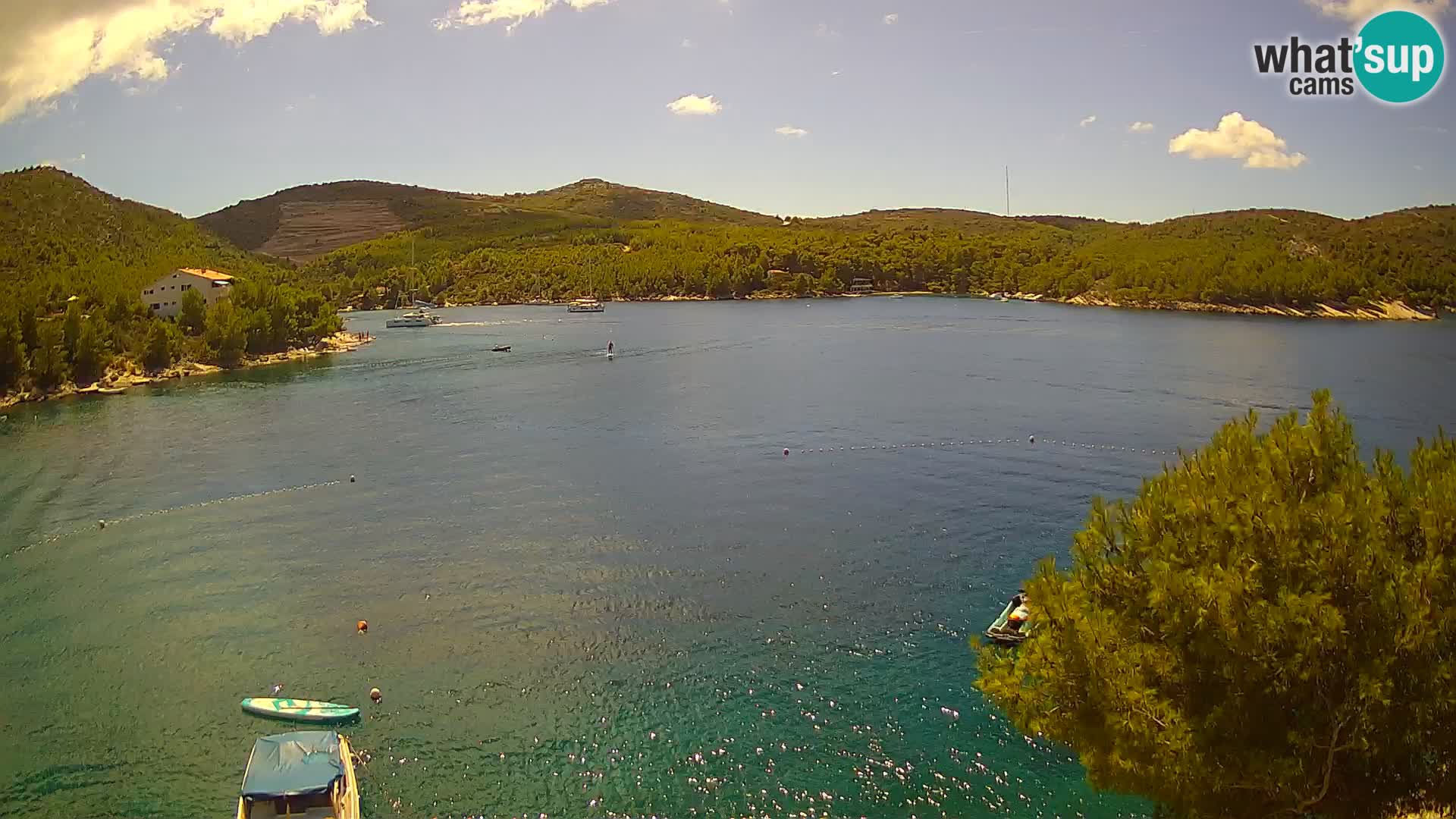 Kamera Hvar Vira plaža | Otok Hvar | Dalmacija
