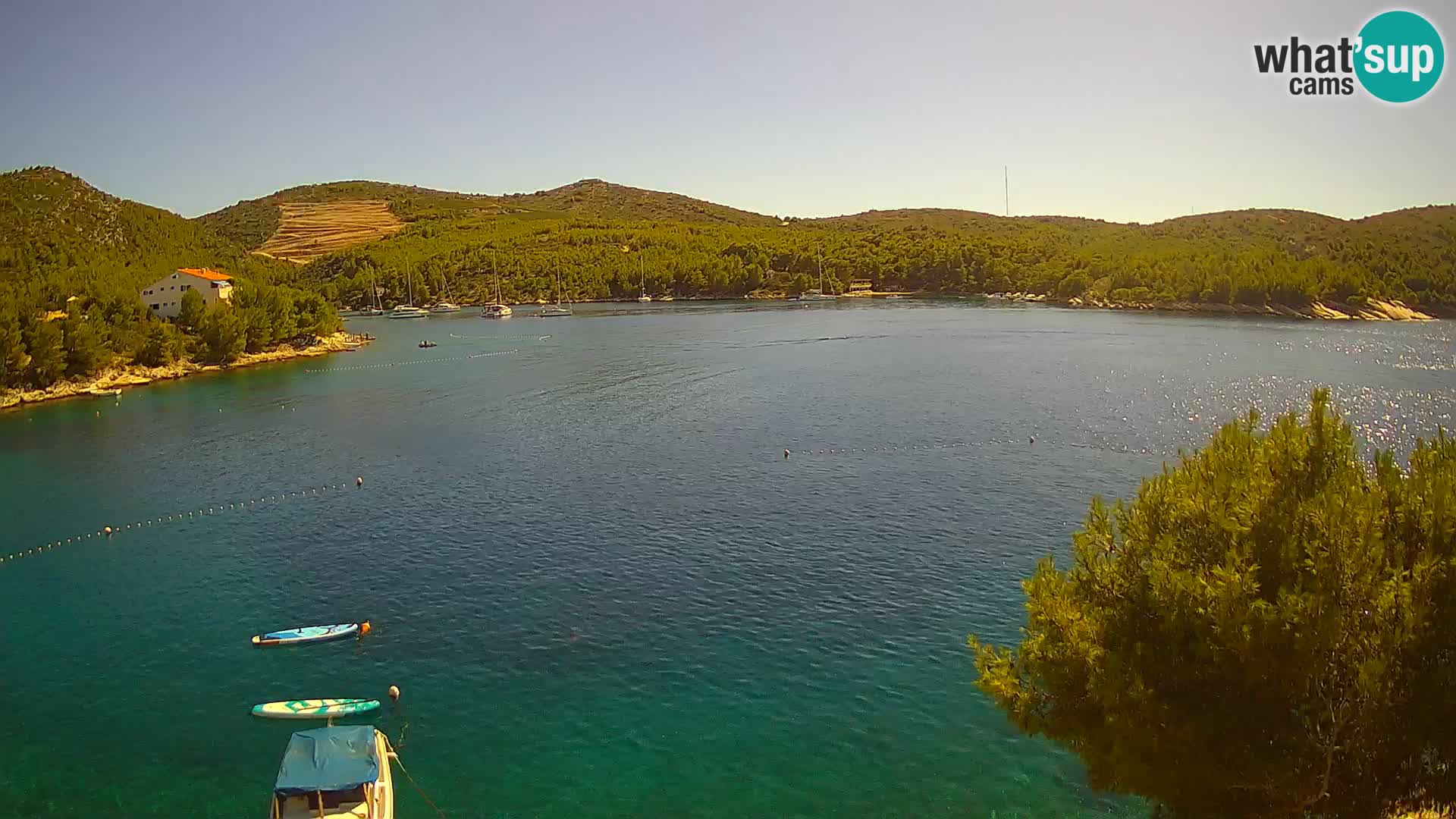 Kamera Hvar Vira plaža | Otok Hvar | Dalmacija