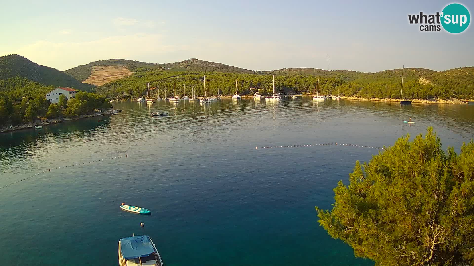 Hvar webcam Vira Strand | Hvar Insel | Dalmatien
