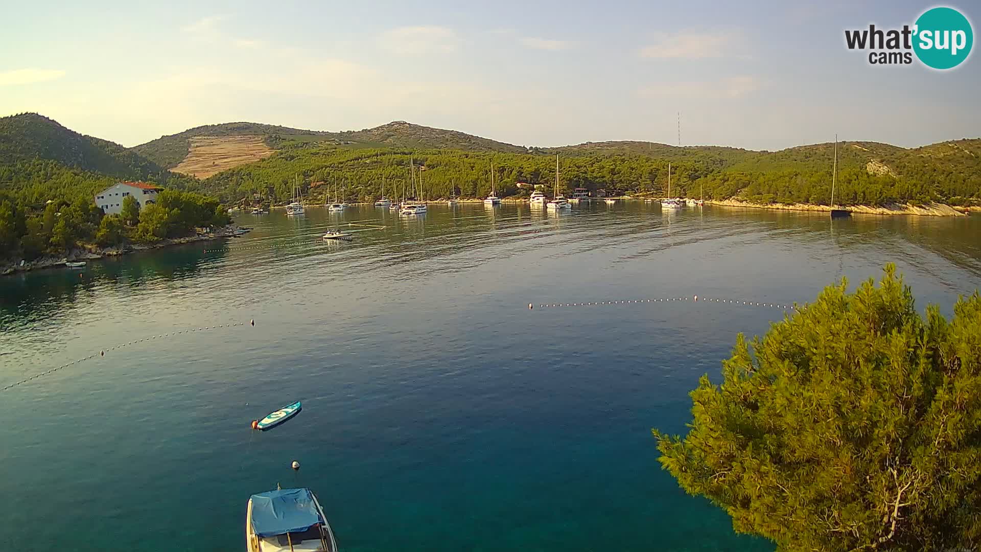 Live cam Hvar Vira plage | Île de Hvar | Dalmatie