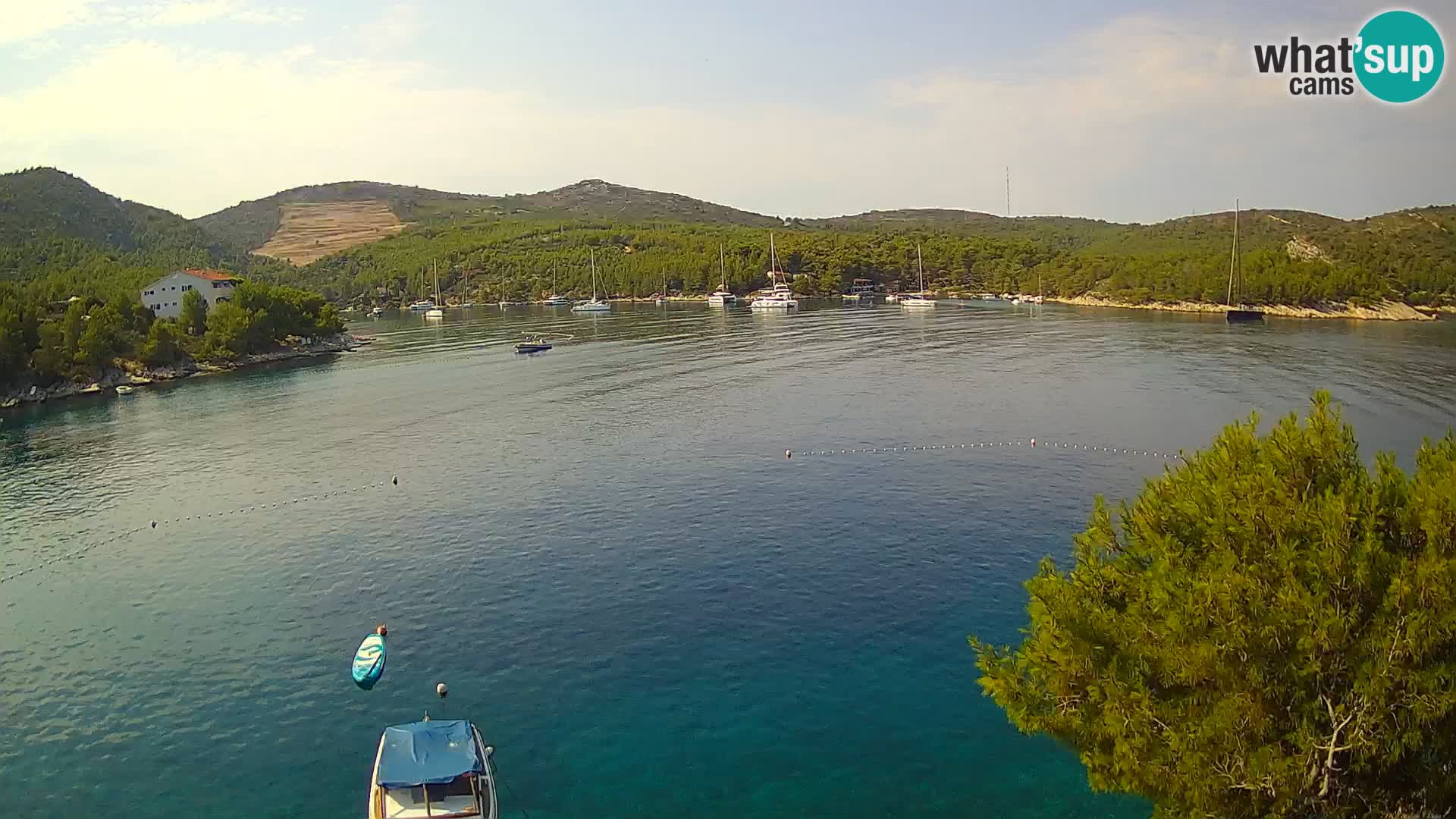 Live cam Hvar Vira plage | Île de Hvar | Dalmatie