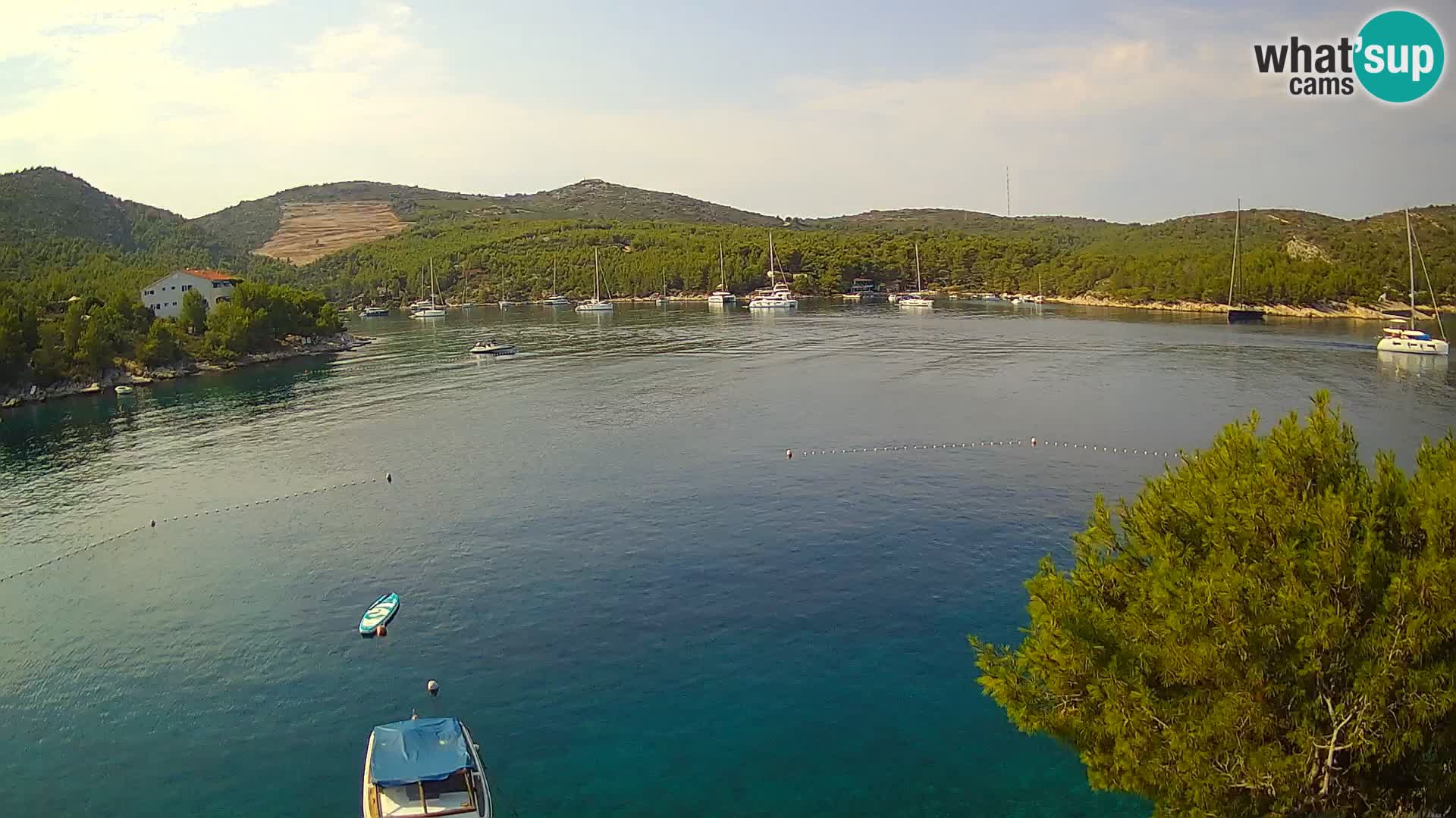 Live cam Hvar Vira plage | Île de Hvar | Dalmatie