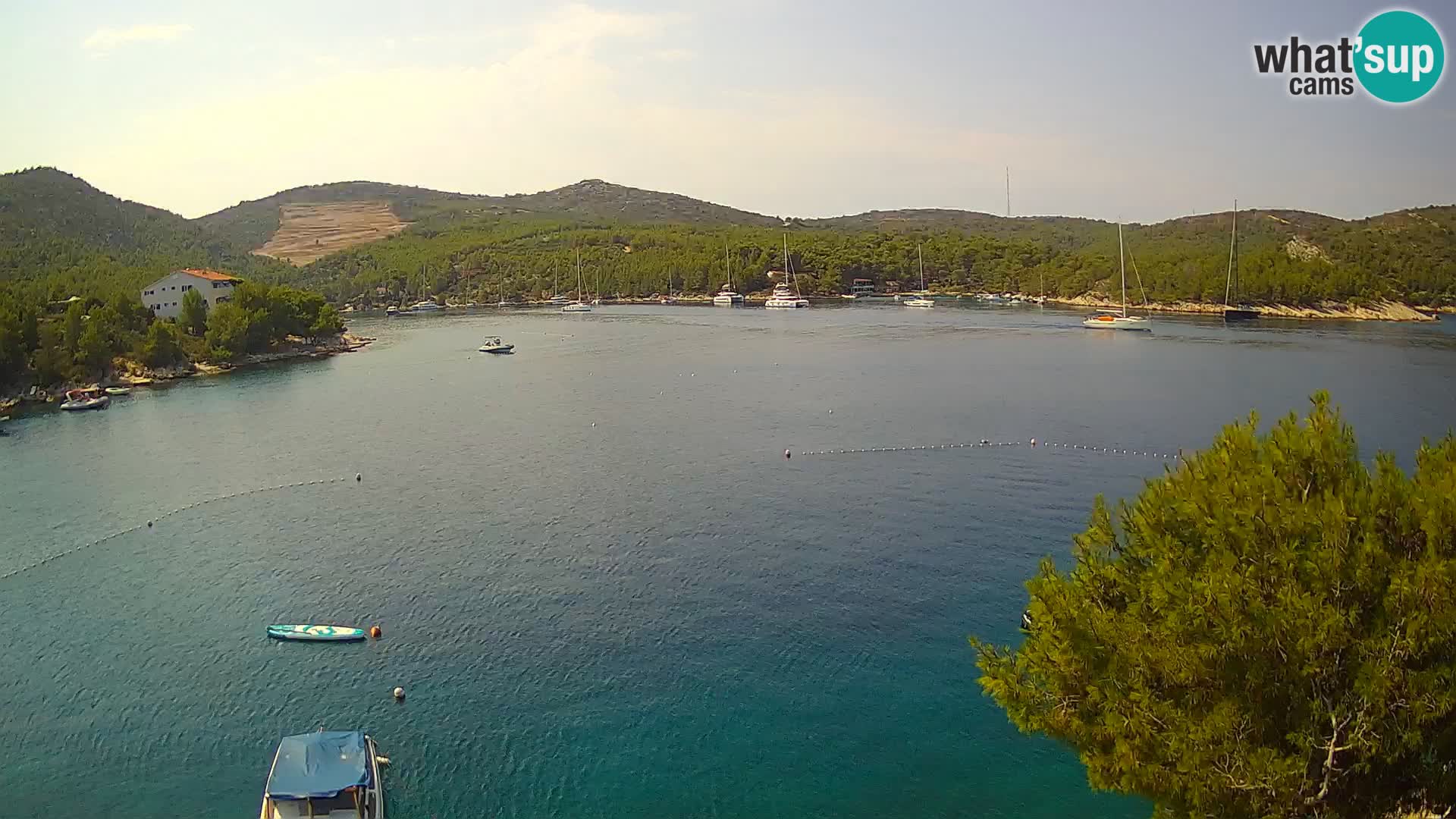 Live cam Hvar Vira plage | Île de Hvar | Dalmatie