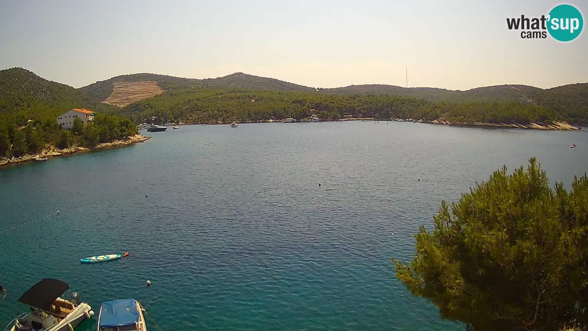 Live cam Hvar Vira plage | Île de Hvar | Dalmatie