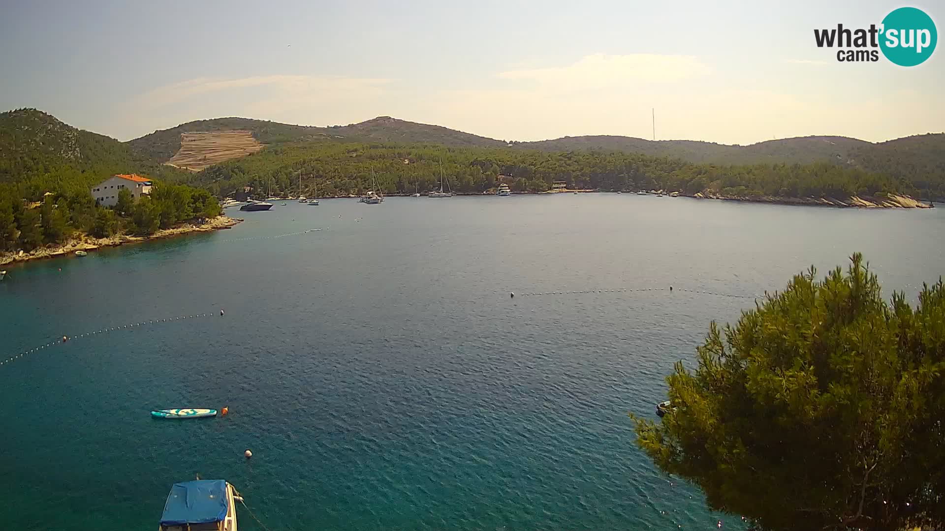 Live cam Hvar Vira plage | Île de Hvar | Dalmatie