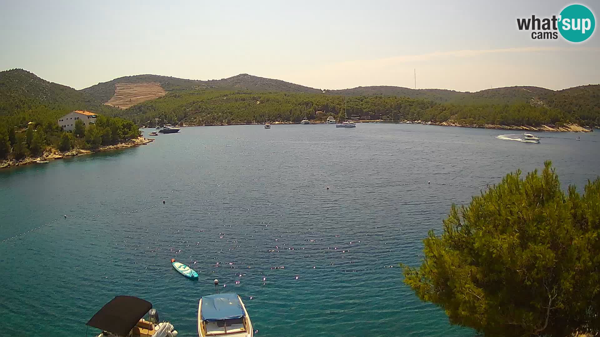 Live cam Hvar Vira plage | Île de Hvar | Dalmatie