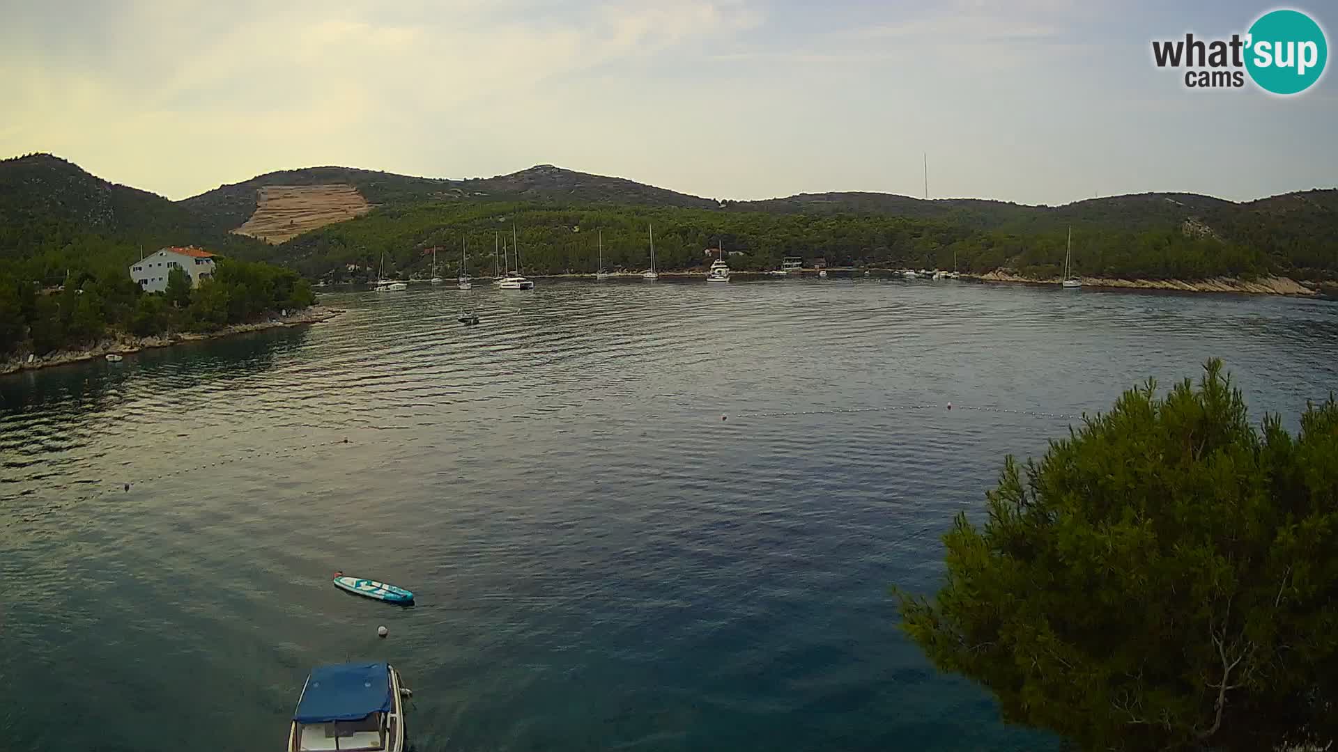 Live cam Hvar Vira plage | Île de Hvar | Dalmatie
