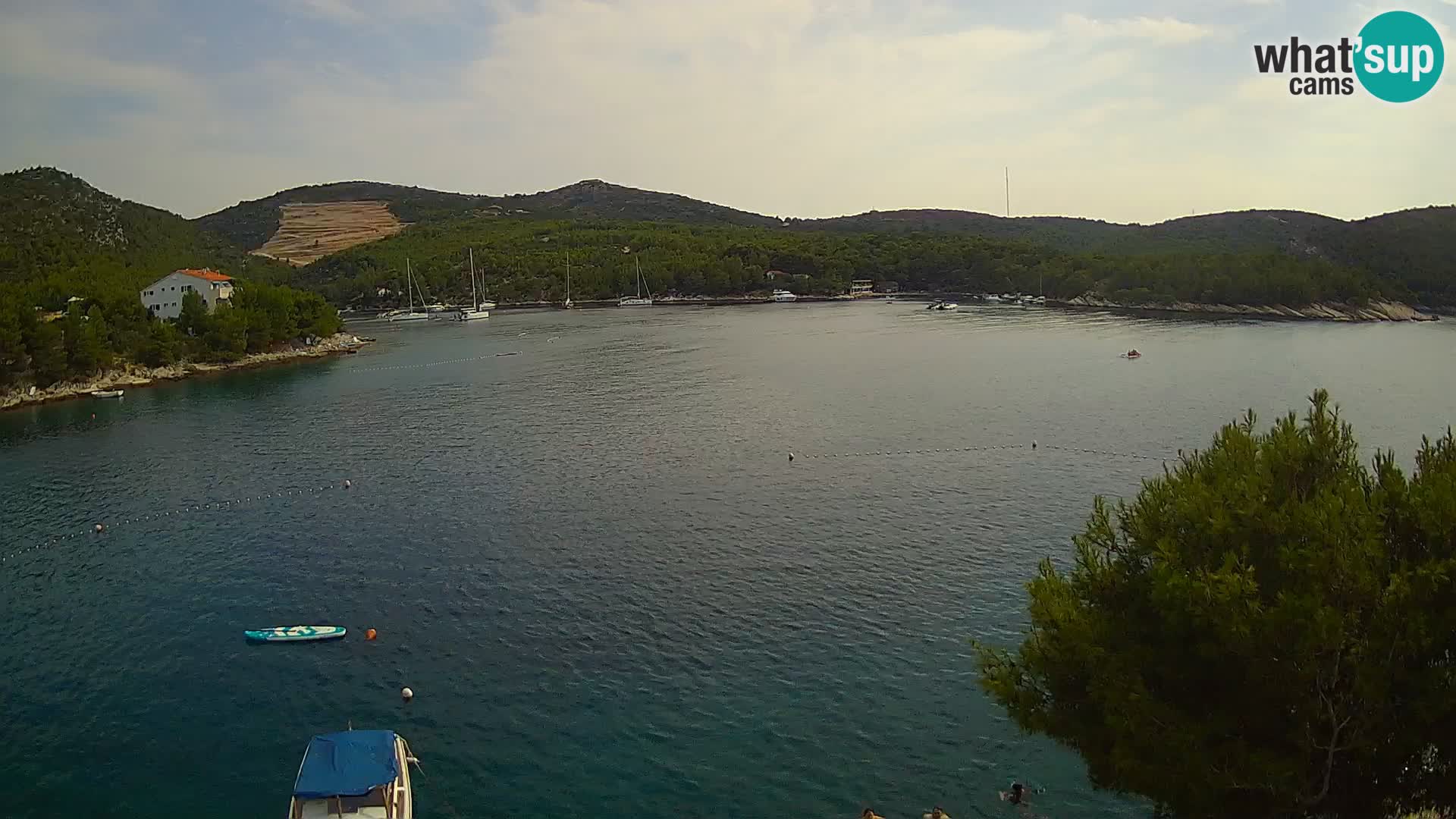 Live cam Hvar Vira plage | Île de Hvar | Dalmatie