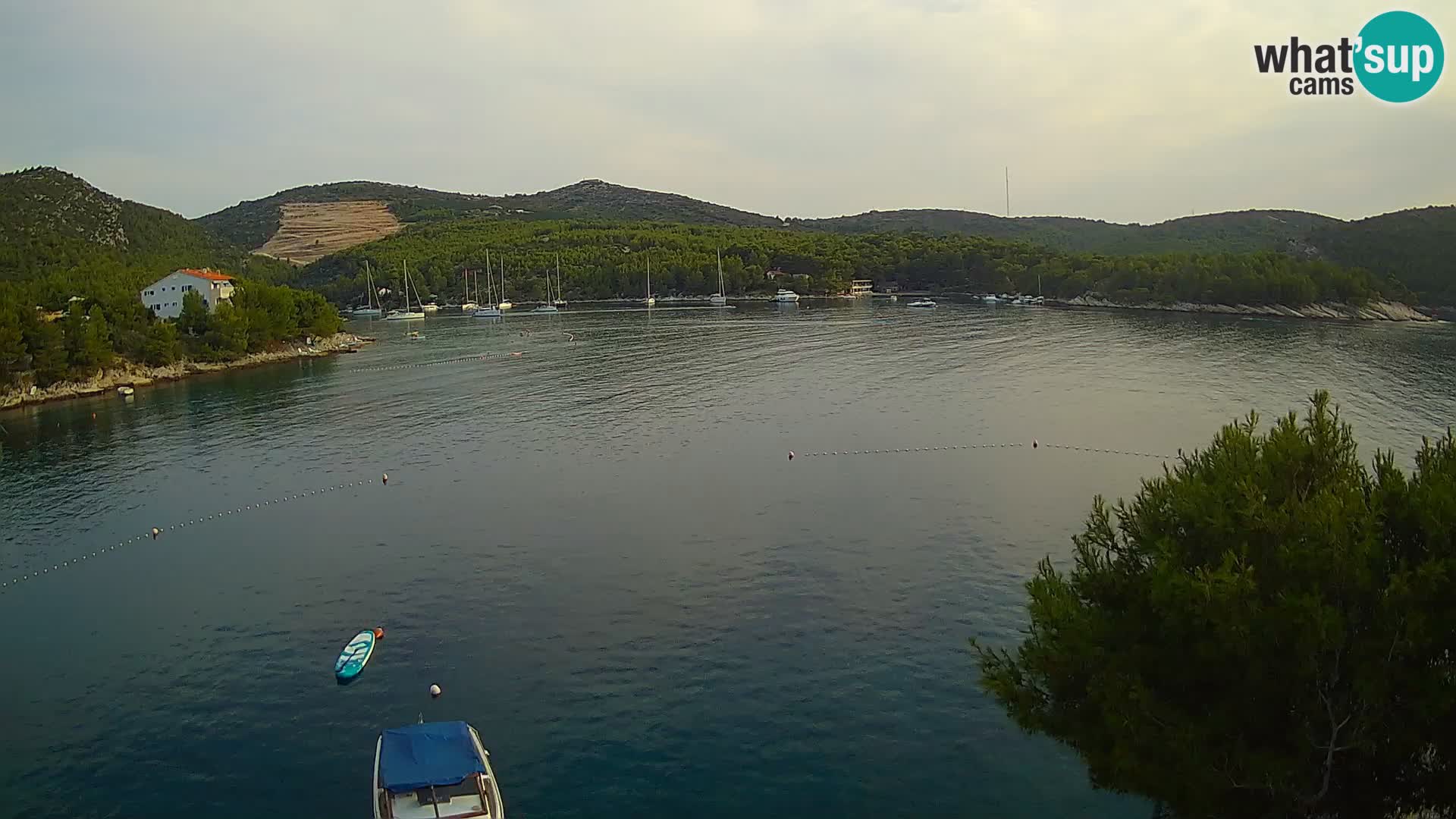 Live cam Hvar Vira plage | Île de Hvar | Dalmatie