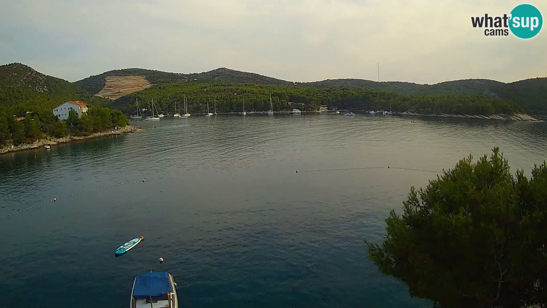 Live cam Hvar Vira plage | Île de Hvar | Dalmatie