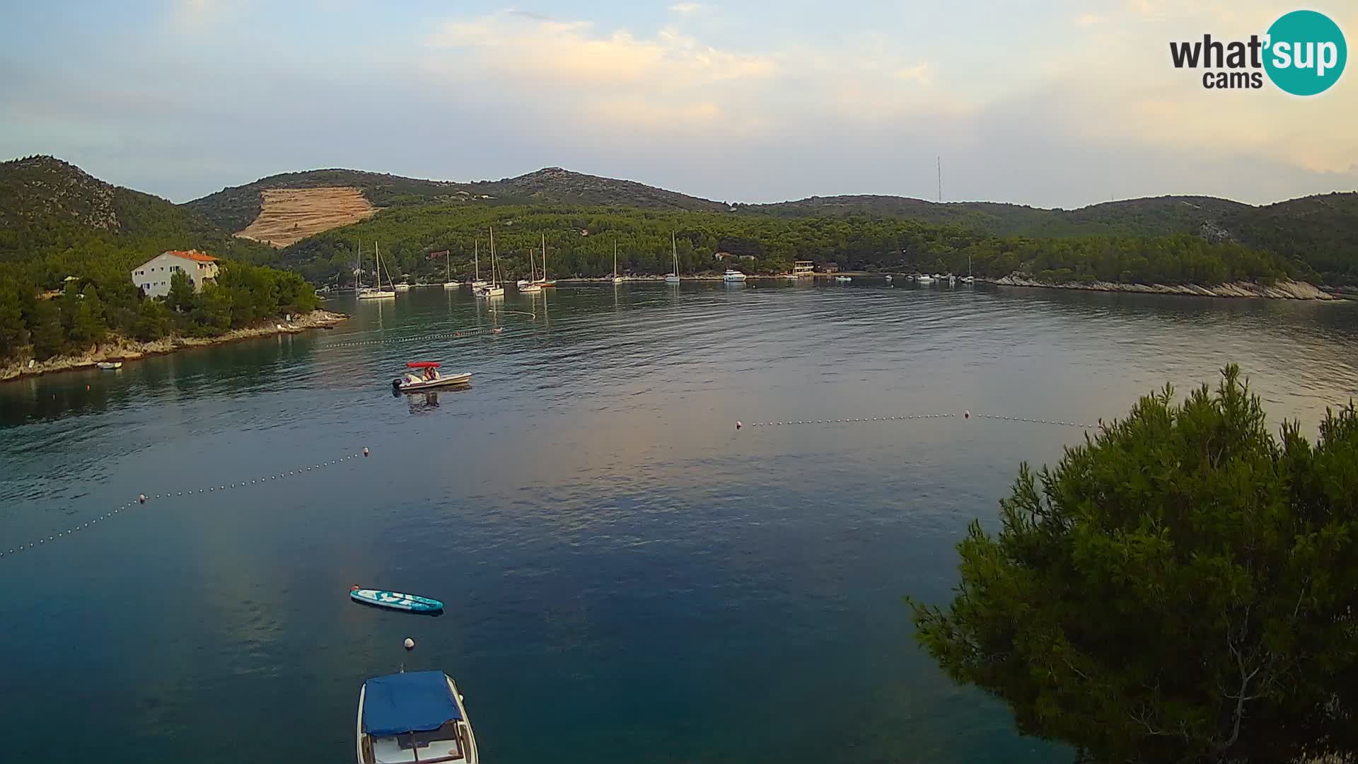 Live cam Hvar Vira plage | Île de Hvar | Dalmatie