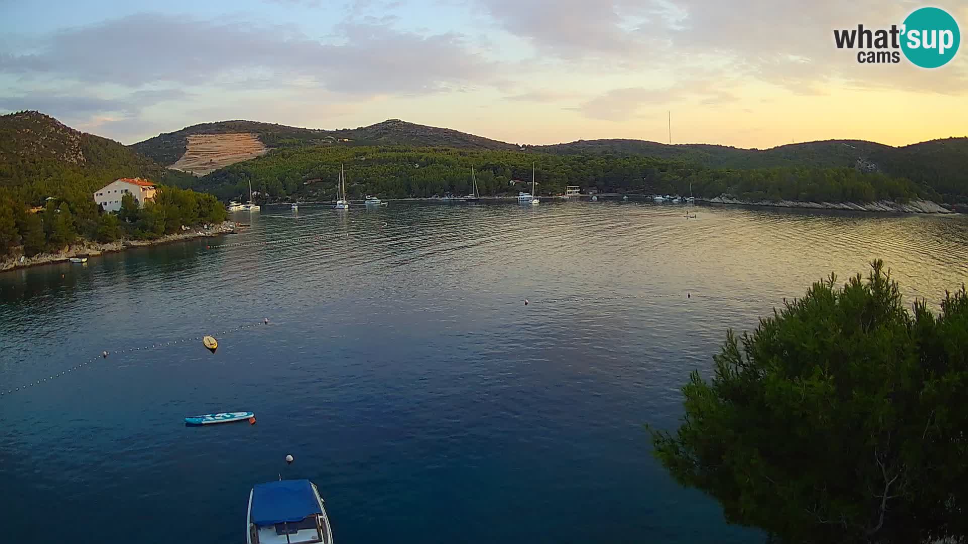 Live cam Hvar Vira plage | Île de Hvar | Dalmatie