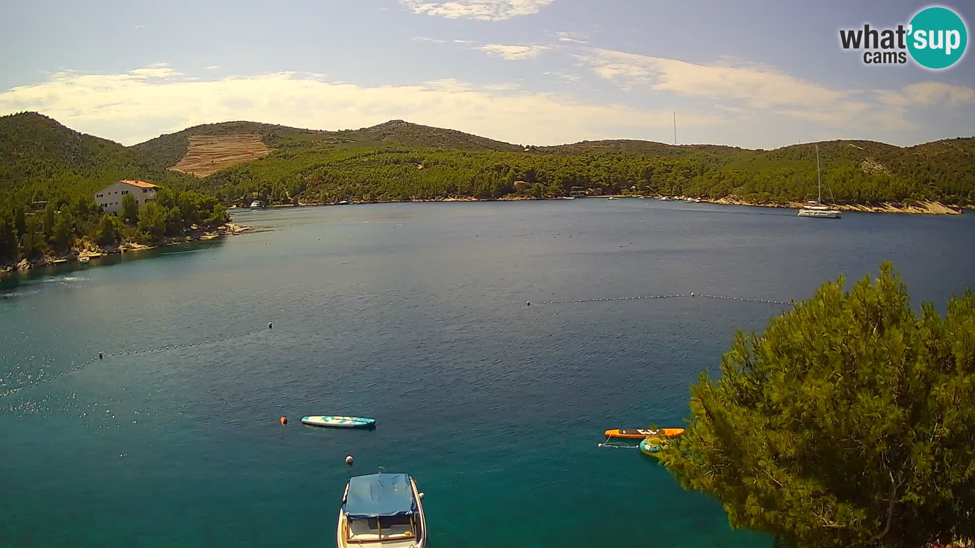 Live cam Hvar Vira plage | Île de Hvar | Dalmatie