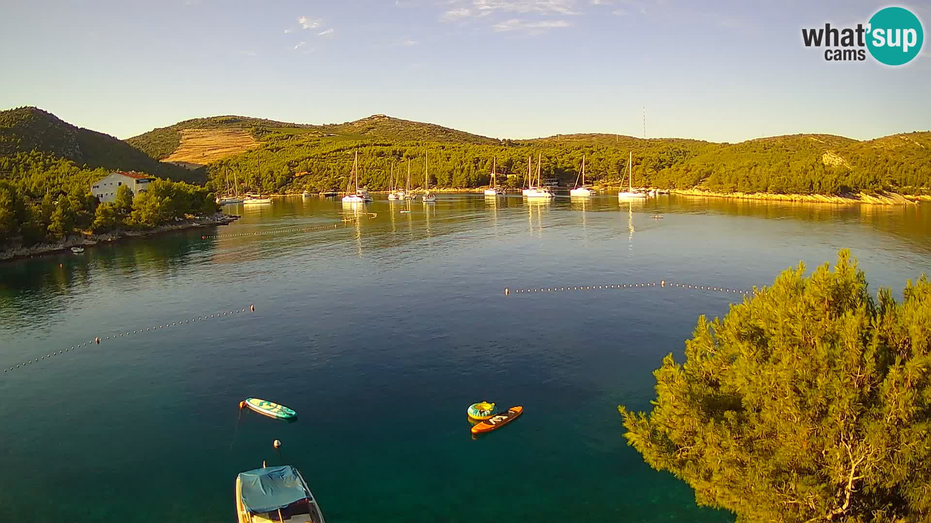 Live cam Hvar Vira plage | Île de Hvar | Dalmatie