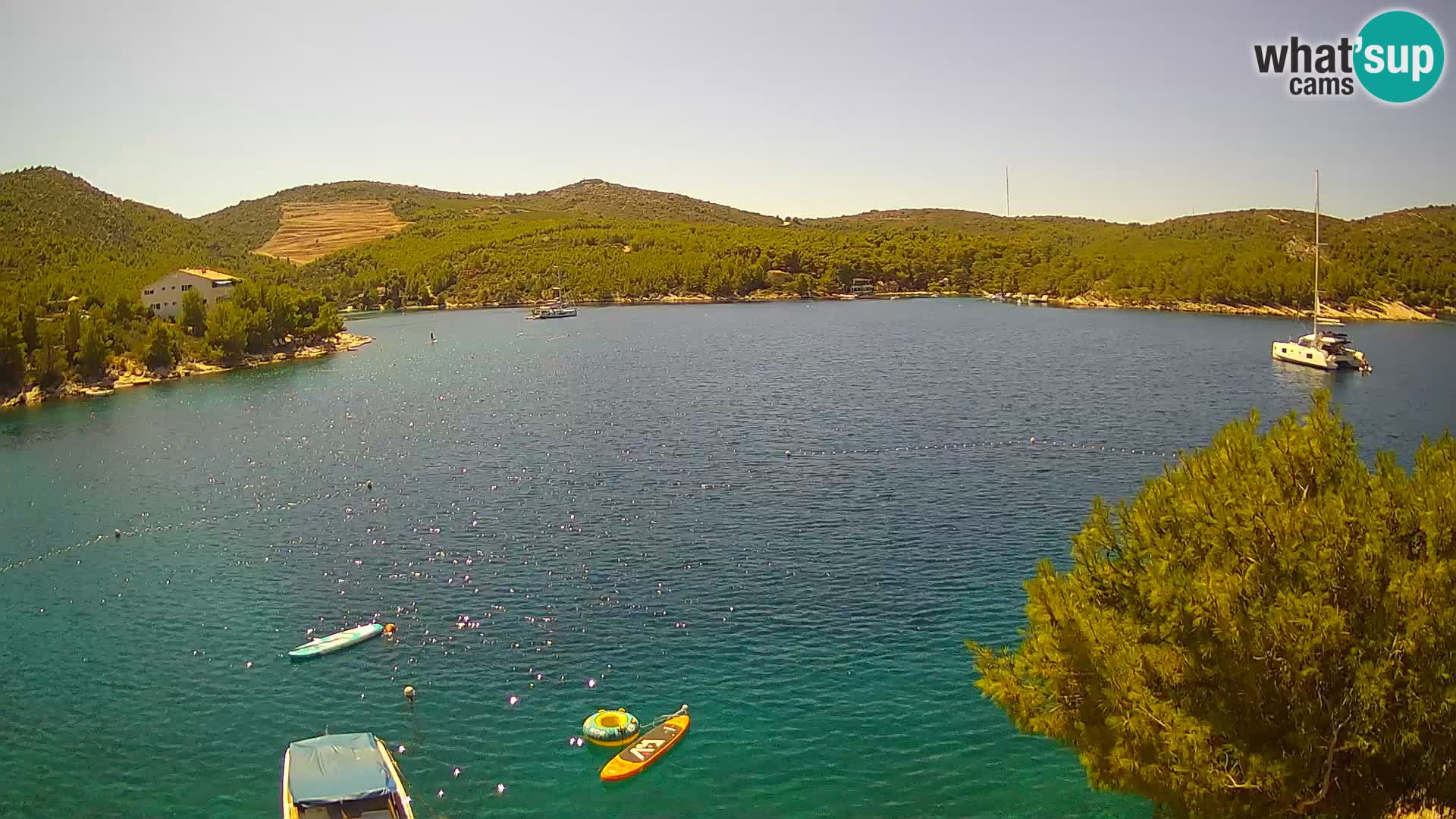 Live cam Hvar Vira plage | Île de Hvar | Dalmatie